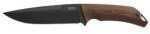 KABAR Jarosz Fixed Blade Knife 6.25" 1095 Cro-Van/Black Brown Ultramid Plain Clip Point with Celcon Sheath 7503