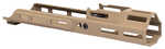 Kinetic Development Group MREX MKII FN SCAR 4.25" M-LOK Free Float Extended Hand Guard Rail System Magpul FDE