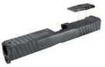 KE Arms KE17 Charlie Stripped Slide For Gen 3 for Glock 17 Trijicon RMR Cutout Black Finish 1-50-23-004