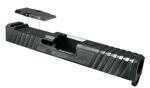 KE Arms KE19 Charlie Stripped Slide For Gen 3 for Glock 19 Trijicon RMR Cutout Black Finish 1-50-23-024