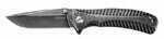 Kershaw Starter 3.4" Folding Knife/Assisted Clip Point Plain Edge Black-Oxide BlackWash Finish 1301BW