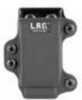 L.A.G. Tactical Inc. Single Pistol Magazine Carrier Fits Glock 43 and M&P Shield Magazines Kydex Black Finish 34005