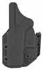 L.A.G. Tactical Inc. Appendix MK II IWB Holster Right Hand Fits Glock 43/43X Kydex Black Finish 80002