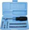 Lyman Gunsmith Kit Tool Slotted/Hex/Phillips Bits Plastic Case 3047