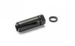 Model: Eclipse Flash Hider Fit: 1/2X28 Type: Flash Hider Manufacturer: Manticore Arms, Inc. Model: Eclipse Flash Hider Mfg Number: MA-6450