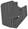 Mission First Tactical Minimalist Inside Waistband Holster Ambidextrous Fits Sig P365/365XL Black Kydex Includes 1.5" B