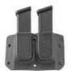 Mission First Tactical Black Boltaron Material Holds 2 Double Stack Pistol Magazines Fits Most HD