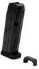 Shield Arms S15STARTERKITG3 S15 Magazine Gen 3 15Rd For Glock 43X/48, Black Nitride Steel, With Aluminum Mag Release