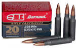 Model: Barnaul Caliber: 308 Winchester Grains: 145Gr Type: Full Metal Jacket Units Per Box: 20 Manufacturer: Barnaul Ammunition Model: Barnaul Mfg Number: BRN308WINFMJ145