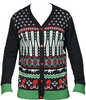 Magpul Industries Ugly Christmas Sweater Krampus Large Black With Custom Knit Graphics 55% Cotton 45% Acrylic Mag1198-96