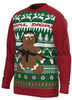 Magpul Industries Ugly Christmas Sweater Gingarbread Xx-large Red Green And White With Custom Graphics 55% Cotton 45% Ac