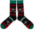 Magpul Industries Ugly Christmas Crew Socks Size Fits Most Black With Custom Knit Graphics Polyester/spandex Material Ma
