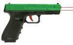 NextLevel Training HCS SIRT Laser Green Coat Molded Plastic Slide With Red Trigger "Take-Up" And "Shot" indicating