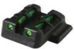 Hi-Viz Litewave Sight Fits Glock 42 and 43 Rear Only Include Litepipes and Key GLLW11