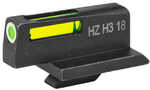 Hiviz GPN301 LiteWave H3 Ruger GP100 Front Sight Green Black