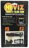 Hi-Viz Green 2 dot adjustable rear sight (large). Fits vent rib widths from 3/8" to 7/16" wide. Installs with screws no