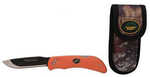 Outdoor Edge Razor Lite Folding Knife Plain 3.5" Blades 420J2 Stainless Steel Orange Handle Includes (6) Drop Point