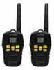 Motorola R-Series Two Way Radio Black/Yellow 37 Mile 50 channels Noaa Weather Micro-USB Charging IP54 Waterpro