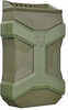 Pitbull Tactical Universal Mag Carrier OD Green Color Holds 1 Magazine 9MM-45ACP Single or Double Stack UMC02ODG
