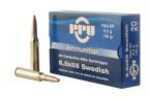 Model: Rifle Caliber: 6.5X55 Swedish Grains: 139Gr Type: Full Metal Jacket Units Per Box: 20 Manufacturer: Prvi Partizan Model: Rifle Mfg Number: PP6SWF