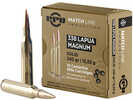 Model: Match Caliber: 338 Lapua Grains: 240Gr Type: Full Metal Jacket Units Per Box: 10 Manufacturer: Prvi Partizan Model: Match Mfg Number: PPM338