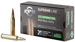 Model: Supreme Caliber: 223 Remington Grains: 69Gr Type: Hollow Point Units Per Box: 20 Manufacturer: Prvi Partizan Model: Supreme Mfg Number: PPMK223