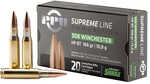 Model: Supreme Caliber: 308 Winchester Grains: 168Gr Type: Hollow Point Units Per Box: 20 Manufacturer: Prvi Partizan Model: Supreme Mfg Number: PPMK308