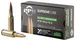 Model: Supreme Caliber: 6.5 Creedmoor Grains: 140Gr Type: Hollow Point Units Per Box: 20 Manufacturer: Prvi Partizan Model: Supreme Mfg Number: PPMK65C