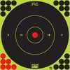 Pro-Shot Products Splatter Shot 12" Bullseye Adhesive Target 5 Pack Black/Green 12B-GREEN-5PK