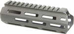 Model: Honey Badger Handguard Finish/Color: Anodized Fit: Honey Badger Size: 6" Type: Rail Manufacturer: Q Model: Honey Badger Handguard Mfg Number: 6-HB-MLOK-HG
