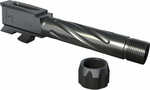 Rival Arms Match Grade Drop-In Threaded Barrel For Gen 3/4 for Glock 43 9MM 1:10" twist Graphite Physical Vapor Depositi