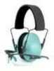 Radians Lowset Ladies Range Combo Earmuff/Glasses Aqua LS0820CKCS