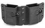 Raven Concealment Systems Copia Double Magazine Carrier Short Profile Ambidextrous Black Finish Fits Stack 9/40