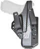 Raven Concealment Systems Eidolon Inside the Waistband Fits Glock 17 and 22 Polymer Advanced Kit Black Left Hand 1.5" Ov