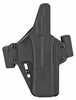 Raven Concealment Systems Perun OWB Holster 1.5" Fits Glock 17 Ambidextrous Black Nylon/Polymer PXG17