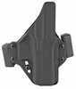 Raven Concealment Systems Perun OWB Holster 1.5" Fits Glock 43 Ambidextrous Black Nylon/Polymer PXG43