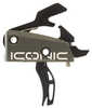 Rise Armament T-22 ICONIC Independent Two-Stage Trigger Green T22-GRN