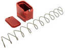 Shield Arms G19Me5Red Magazine Extension For Glock 19/23, 5Rd (9mm), 4Rd (40S&W), Red Aluminum