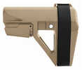 SB Tactical SBA5 Pistol Stabilizing Brace Fits AR Carbine Extension Flat Dark Earth 5 Position Adjustable Includes Adjus