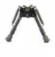 Shooters Ridge Pivot Bipod Black Adjustable 6"-9" 40855