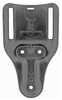 Safariland Model 6070UBL Mid-Ride Universal Belt Loop Plain Black Finish 2.25" Width. 6070UBL-2