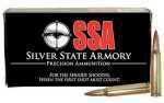 5.56mm Nato 64 Grain Hollow Point 20 Rounds Silver State Armory Ammunition