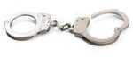 Smith & Wesson M100 Handcuff Nickel Chain Lever Lock 350122