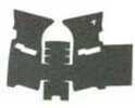 TALON Grips Inc Rubber Black Adhesive P250/P320 Full/Carry Medium Module 003R