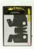 TALON Grips Inc Rubber Black Adhesive S&W SD9/SD40/SD9 VE/SD40 708R