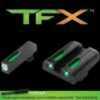 Truglo Brite-Site TFX Sight Low Fits Glock 17/17L/19/22/23 24/7 Brightness TG13GL1A