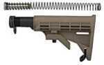 AR-15 Tapco STK09161D AR T6 Collapsible Stock Comes In Dark Earth. 6 Pos.