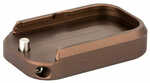 Taran Tactical Innovation Base Pad For Glock +0 9/40 Double Stack Coyote Bronze Finish GBP940-6S