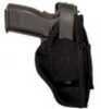 Uncle Mikes Sidekick Hip Holster Size 15 Fits Large Auto with 4.5" Barrel Magazine Pouch Ambidextrous Black 7015-0
