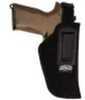 Uncle Mikes Nylon Inside the Pant Holster With Strap Size 15 Large Auto 4.5" Barrel Right Hand Black 7615-1